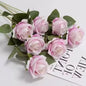 1/5/10/20pcs Roses Artificial Flowers Rose Flower Branch Artificial Red Roses Realistic Fake Rose for Wedding Home Decor
