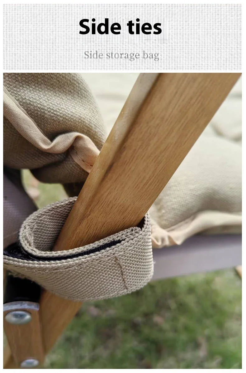 Lohascamping Camping Winter Chair Cover Seat Cushion 5CM Thick Camping Warm Chair Cusion Pads Relaxation Comfortable Chair Cush