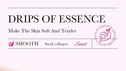 5-Piece Set of Sadoer Snail Collagen Mask, Firming and Moisturizing, Whitening and Hydrating, Facial Skin Care and Beauty Products