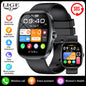 LIGE Originalny Smartwatch Mężczyźni Kobiety Połączenia Bluetooth Zegarek Pulsometr Wodoodporny Smartwatch Zdrowie Dla Androida IOS