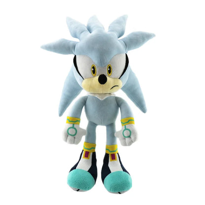 Hot 30CM High Quality Sonic Plush Toy Hedgehog Knuckles Tails Cute Cartoon Soft Stuffed Doll Birthday Gift for Children