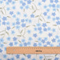 Chainho,Printed Twill Weave Cotton Fabric,DIY Qulting Sewing Material,Patchwork Cloth,Blue Series,6 Designs,3 Spiecification