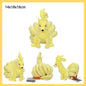 Alolan Ninetales Vulpix Pokemon Plush Toy Eevee Raichu Gardevoir Gallade Lapras Anime Game Role Soft Stuffed Peluche Dolls Gifts