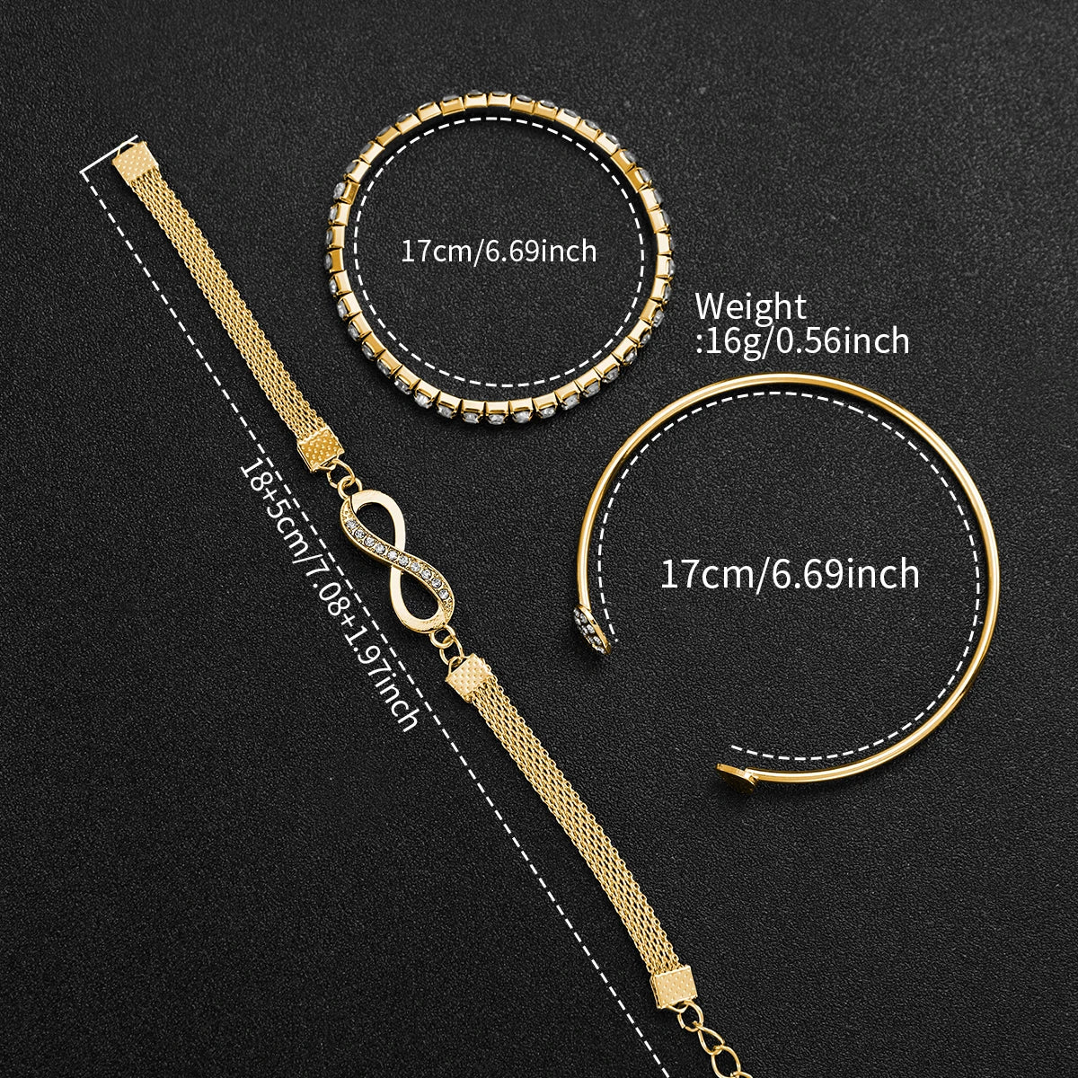 4PCS Elegant Women Square Roma Dial Quartz Watch Diamond Bracelets Set Luxury Alloy Strap Ladies Wristwatches (Without Box)