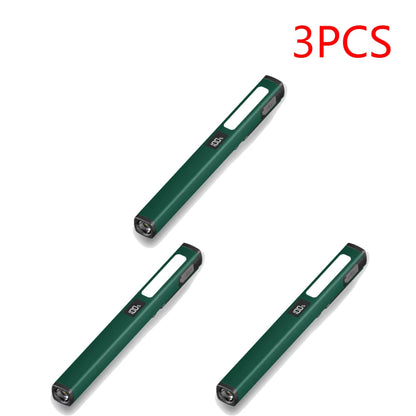 Waterproof Mini Nursing Flashlight LED+SMD Medical Handy Pen Light USB Charging Pocket Penlight Torch 400mAh for Nursing Student