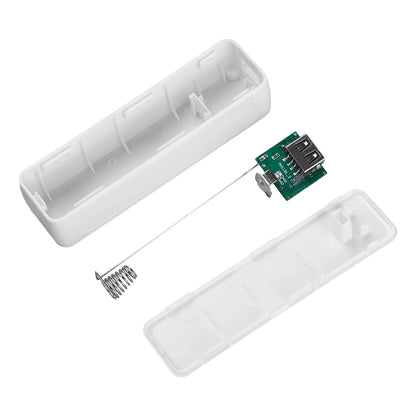 Welding-free 1-cell 21700 Mini Battery Power Bank Case 21700 Battery Box DIY Mobile Power Supply Box Kit Not Including Batteries