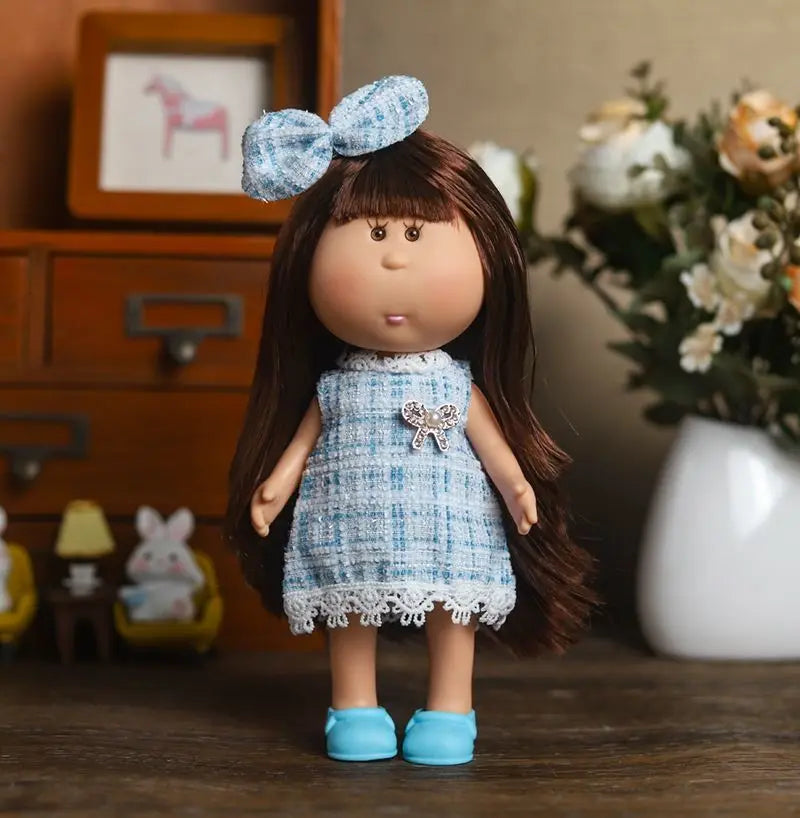 24Cm for Spanish Mia Potato Doll Clothes Ins Style Fashion Outfits Shoes Hair Accessories Dress Up Costumes for Kids Collectors