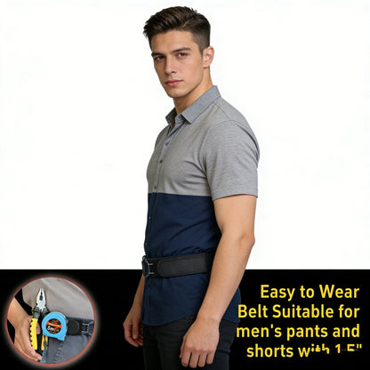 Fashion Ultra-soft No Buckle Elastic Belts Men's Stylish Comfortable Belt Loop Buckle-Free Belt Unisex Jeans Pants Belt for Men