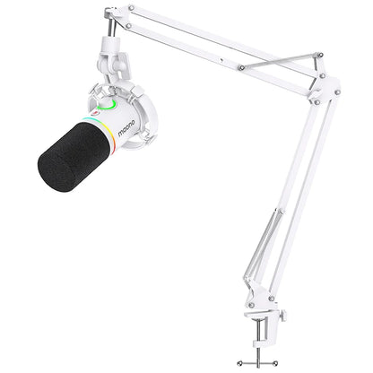 maono PD200X XLR\USB Dynamic Microphone for Gaming Recording Streaming Youtube Metal Mic with Software Tap-to-Mute Gain Knob