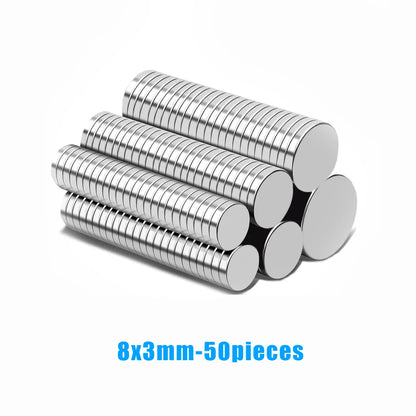 Super Powerful Magnet Strong Magnet Round Small Magnet for decoration, Fridge, DIY, Office, 3x1,3x2,4x1,4x2,5x2,5x3,6x2,8x2,10x2