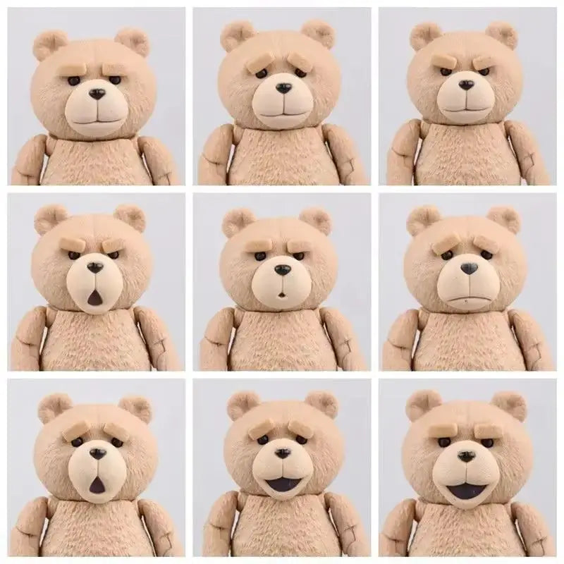 Movie Ted 2 Bjd Ted Teddy Bear Joint Movable Action Figures Gk Yamaguchi Style Model Collectible Ornament Doll Toy Birthday Gift