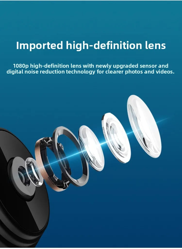 A9 WiFi Mini Camera Wireless Video Recorder Security Protection Camera Smart Home Monitoring Camera for Infants and Pets