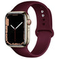 Silicone Band For Apple Watch straps 49mm 40mm 44 mm 45mm 46mm 42mm 41mm 38mm sports bracelet iWatch series 10 9 8 3 SE ultra 2
