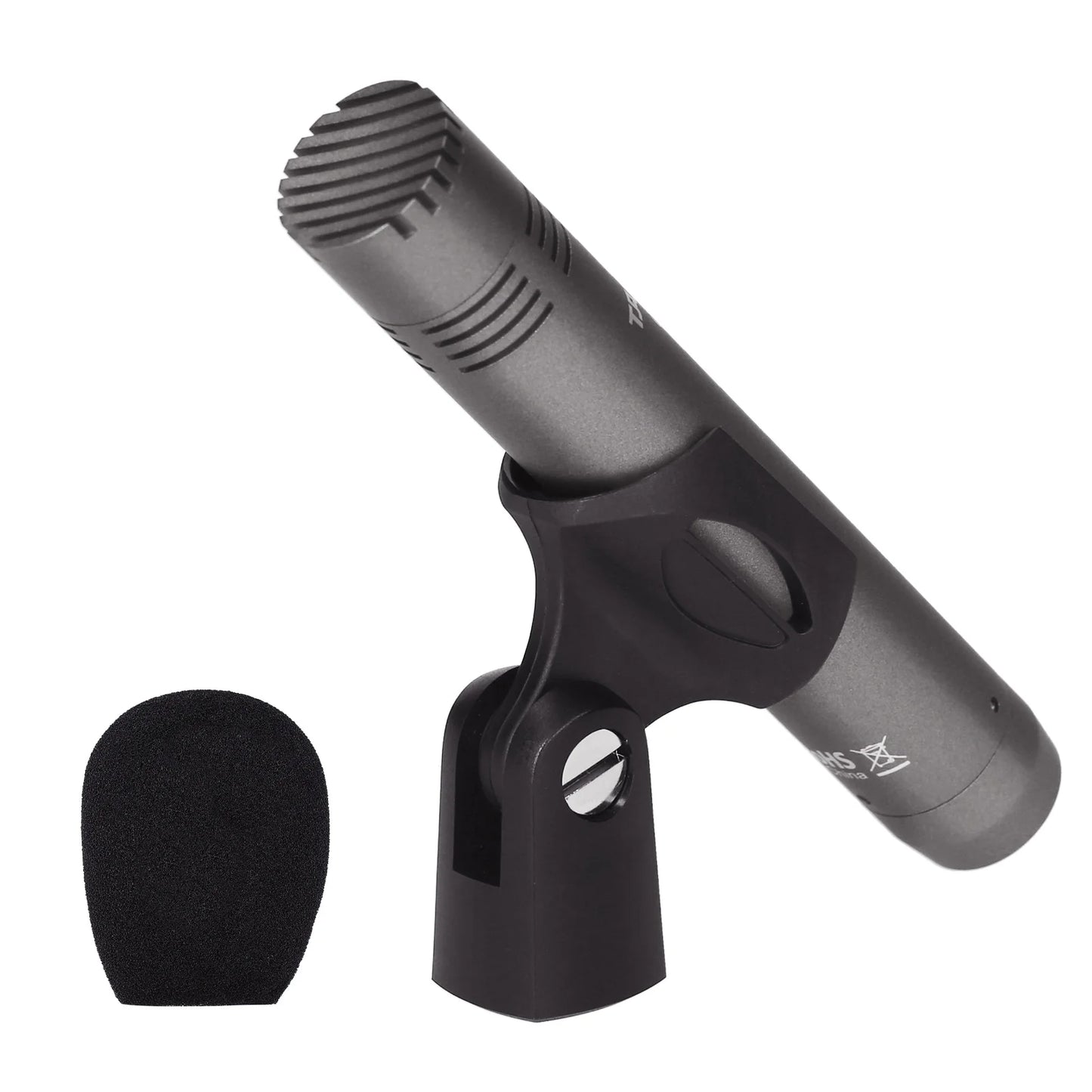 TAKSTAR CM-60 Professional Condenser Microphone XLR Cardioid Mic 48V Phantom Power Supply for Studio Recording Broadcasting Mic