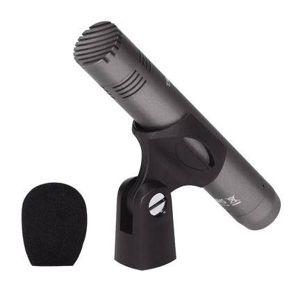 TAKSTAR CM-60 Professional Condenser Microphone XLR Cardioid Mic 48V Phantom Power Supply for Studio Recording Broadcasting Mic