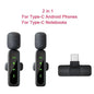 Lavalier Wireless Microphone 80mAh Rechargeable Battery Clip-On Podcast Mic for Streaming Vlogging Voice Recording Plug & Play