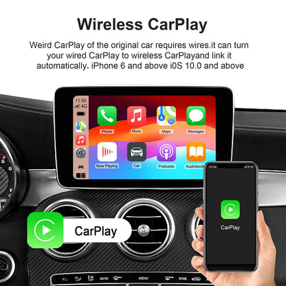 Android 13 Car AI Box Wireless Carplay Adapter Android Auto For Netflix Youtube For Peugeot 208 308 408 508 2008 3008 4008 5008