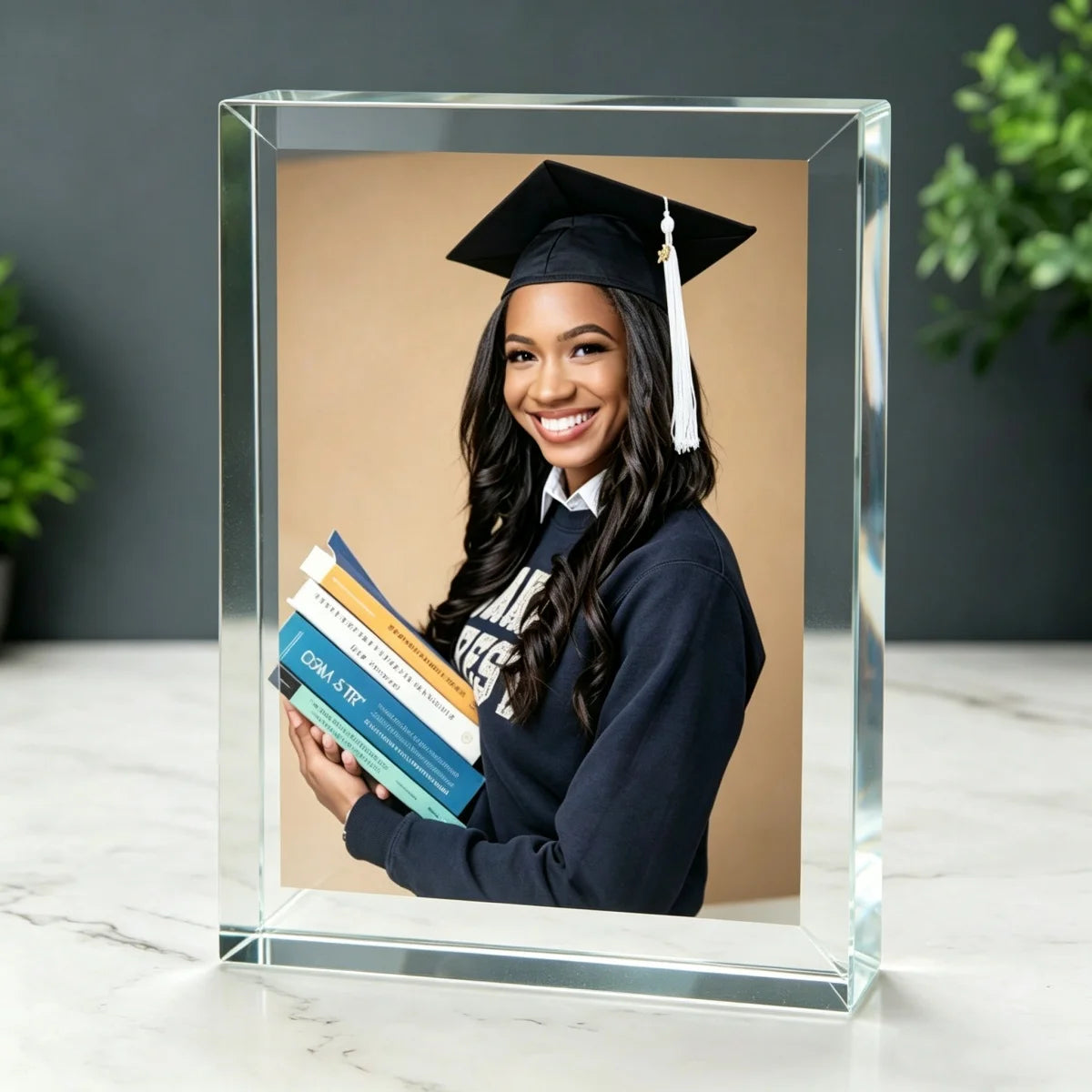 A High-Quality, Custom Acrylic Photo Frame—a Perfect Anniversary Gift for Your Girlfriend.