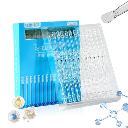 24Pcs/Box Earwax Removal Swabs-Sticky Ear Cleaning Stick, Adhesive Ear PickSoft Ear Cleaning Tools For Gentle Care, For All Age