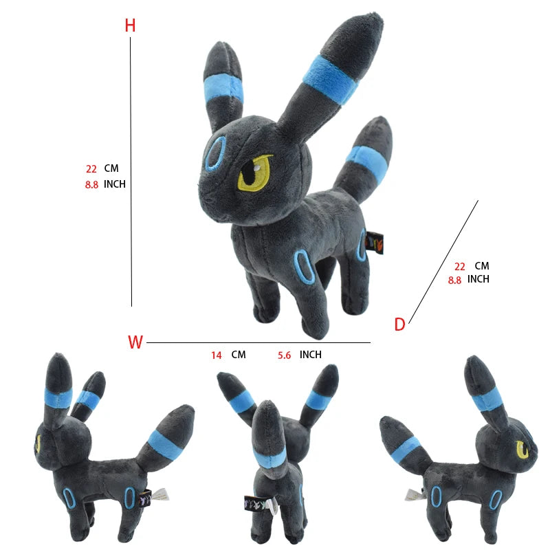 Pokemon Fit Pulsh Toys Gengar Caterpie Butterfree Litwick Lucario Mewtwo Gallade Haxorus Mew Furret Cute Stuffed Peluche Doll