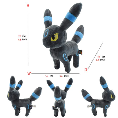 Pokemon Fit Pulsh Toys Gengar Caterpie Butterfree Litwick Lucario Mewtwo Gallade Haxorus Mew Furret Cute Stuffed Peluche Doll