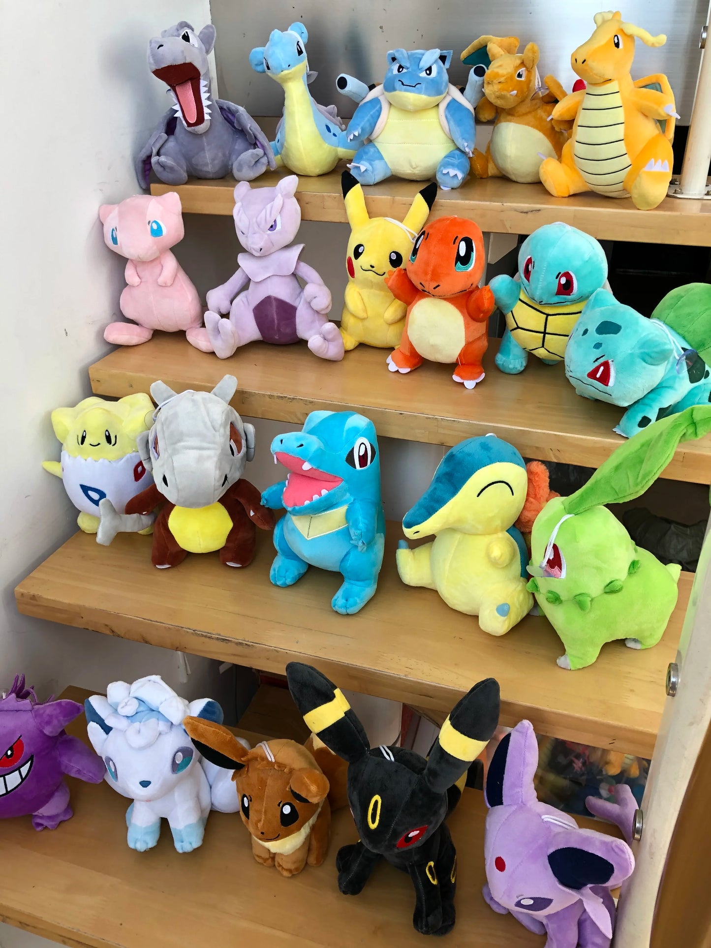 Cute Pikachu Plush Toy Pokemon Charmander Squirtle Bulbasaur Stuffed Doll Eevee Scorbunny Gengar Snorlax Christmas Gifts