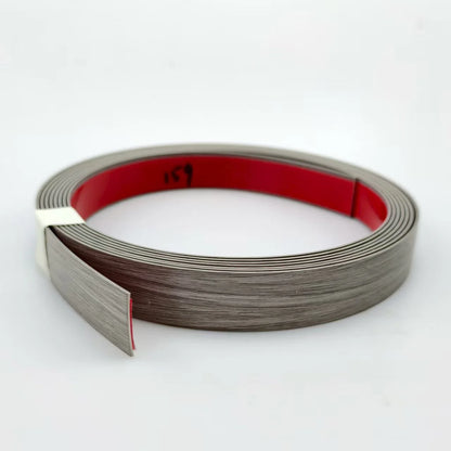 1PC 3/5m Beautiful Border White Sticke Rwood Grain Edge Banding Cover Up, Repair Wall, Furniture, Edge Decoration Sticker