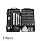 115 in 1 Multifunctional Screwdriver Set Electronic Repair Tools for Computer Phone and Household Use Insulation Screwdriver Kit