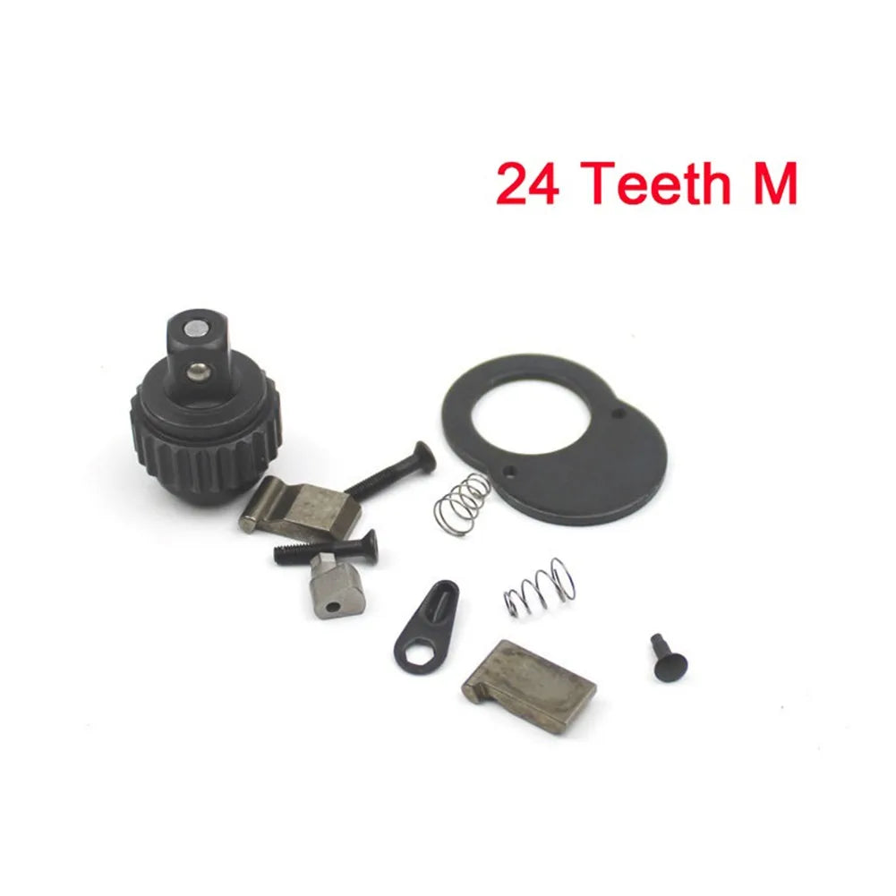 Spanner Parts Ratchet Wrench Ratchet Repair Set Part Parts Socket Wrench 1 Set 11pcs 24 Teeth Amphibious Spanner