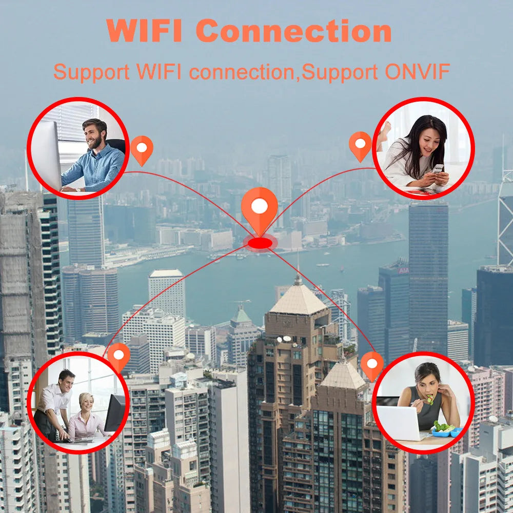 5MP Wifi Starlight Level Camera Mini Wifi 6 HI3516C Low Light Level Lens Module miniaturization support 512G SD Card P2P 1T CPU
