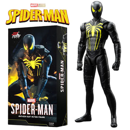ZD Toy Iron Spider Man Advanced suit legends No Way Home Peter Parker Gold Black Red Model Action Figure Adult Collectible Toy