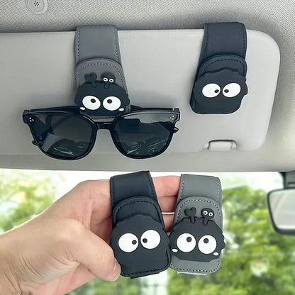 Magnetic Car Sun Visor Glasses Clip Strong Magnetic Holder for Fashion Glasses,Secure Magnetic Hold,Fashion Glass Holder for Car