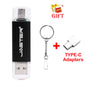JASTER Nowe przenośne dyski flash USB Metalowy Pendrive z brelokiem Pamięć USB 64GB/32GB/16GB/8GB/4GB Pendrive U Di