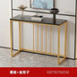 Modern Home Console Table High-looking and Light Luxury Storage Display Shelf Narrow Table for Hallway Entryway Living Room
