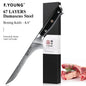 F.YOUNG Professional Kitchen Knives Damascus Steel Japanese Chef Knife Slicer Sashimi Utility Fruit Cooking Kitchenware Utensils