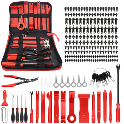 Car Trim Removal Tool Set for Car Audio Dash Door Panel Window Molding Auto Clip Pliers Fastener Remover Pry Tool Kit