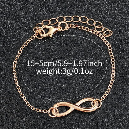 2PCS/Set Women's Watch Fashion Small Arabic Dial Quartz Watches Casual Leather Band Wristwatches Bracelet Set（Without Box）