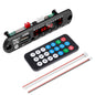 MP3 Decoder Board 9V-12V Wireless Bluetooth 5.0 MP3 Player with Remote Control Car Audio FM Radio Module Support USB TF AUX
