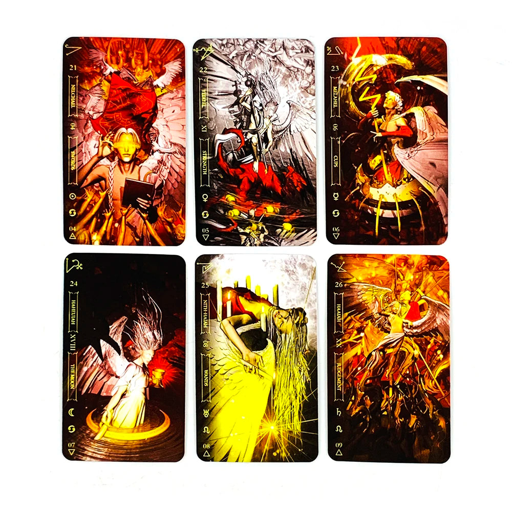 Tarot Cards A 78 Deck Oracle Prediction Divination Edition Borad Playing Games Party Board Games For Family and Friends