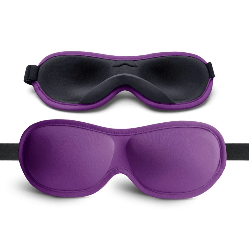 3D Eye Sleeping Mask Breathable Flight Nap Night Shading Sleep Eye Mask Portable Women Men Eye Cover Patch Milk Silk Eyeshade
