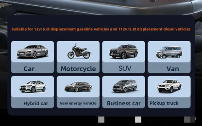 Rozrusznik samochodowy 2 w 1 z pompką powietrza M5 Awaryjny wzmacniacz akumulatora Cyfrowy inflator do opon z monitoringiem opon