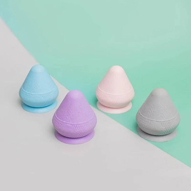 Adsorption Type Fascia Ball Massage Cone Plantar Lumbar Back Shoulder And Neck Whole Body Meridian Points Silicone Fascia Ball
