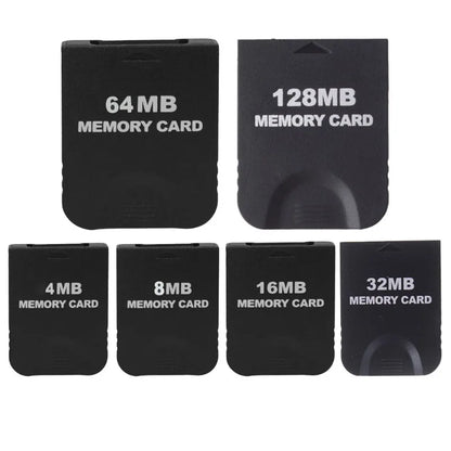 4MB 8MB 16MB 32MB 64MB 128MB Game Data Storage Card for NGC GameCube Console Memory Card for Wii Game Card Memory Stick