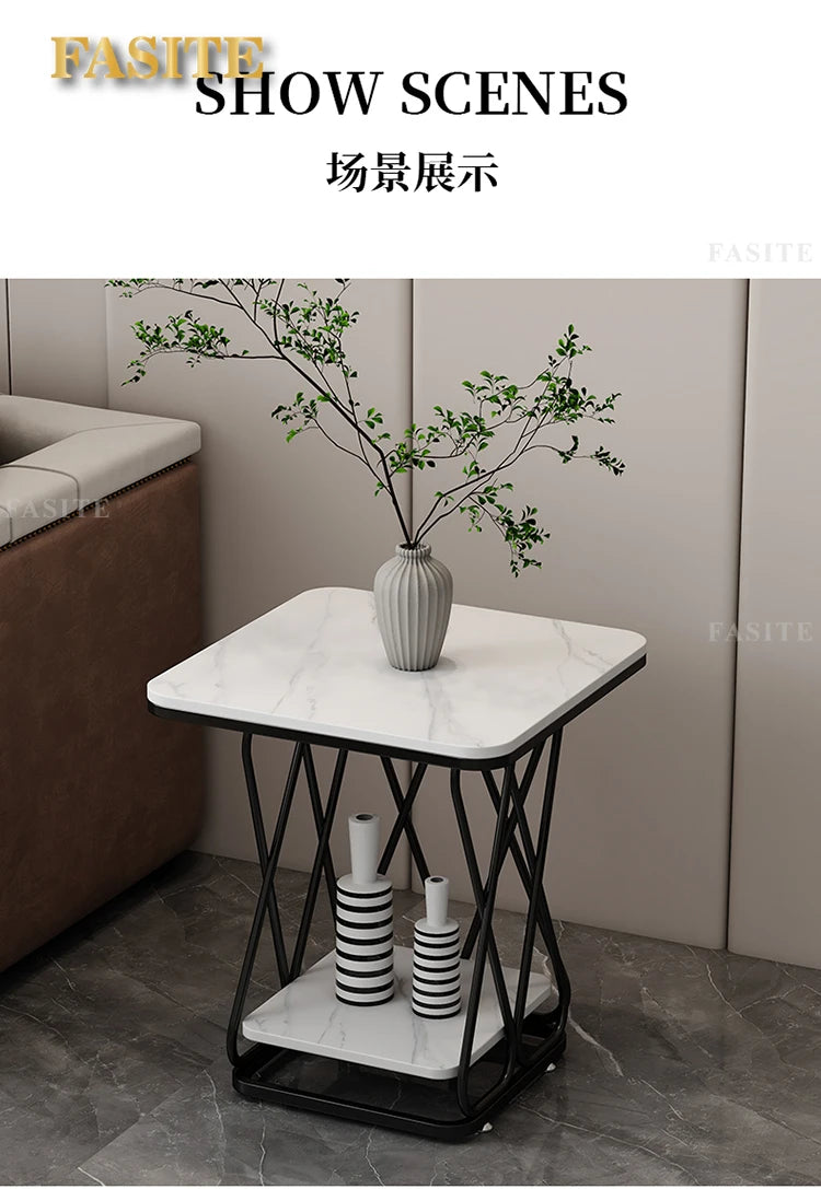 Modern Nordic Coffee Table Bedside Marble Luxury Coffee Table Service Living Room Furniture Salon Table Basse De Salon Desk Mesa