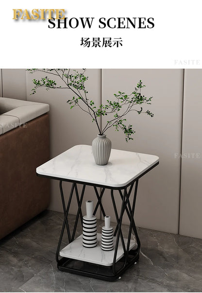 Modern Nordic Coffee Table Bedside Marble Luxury Coffee Table Service Living Room Furniture Salon Table Basse De Salon Desk Mesa