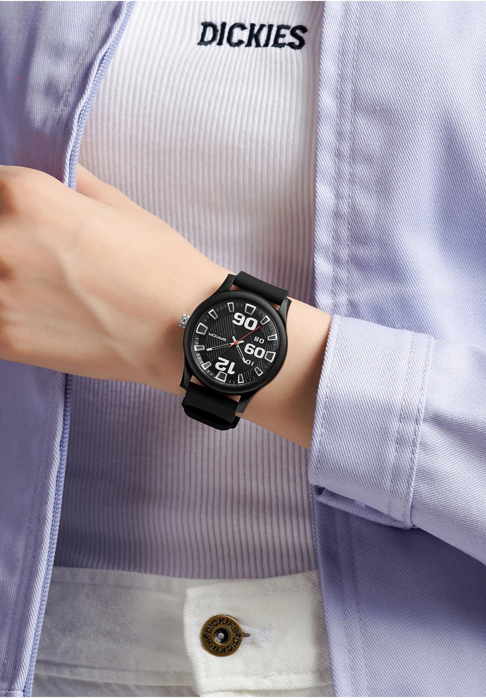 SANDA 3252 Fashion Simple Student Quartz Watch Popular Style Waterproof Suitable For sports And Life And It Is a Gift For Friend