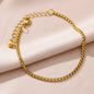 Stainless Steel Imitation Pearl Anklets for Women Gold Color Chain Ankle Bracelet Anklet Summer Beach Jewelry Accessories Gift