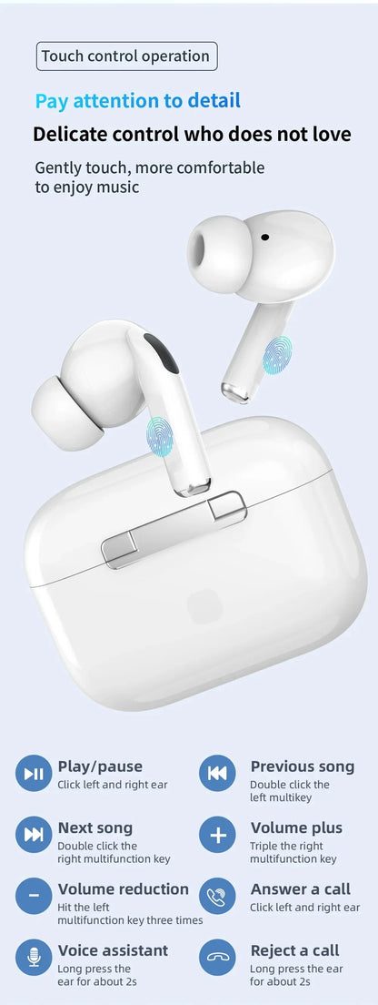 UEESFIT A5 TWS Bluetooth Earphones Hifi Sound Headphones Sport Headset True Wireless Earphones Noise Canceling Earbuds For Phone