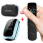 Rechargeable Medical Oximeter Strap Lanyard Fingertip Pulse Oximeter Blood Oxygen Saturation Monitor Digital LED Display Child