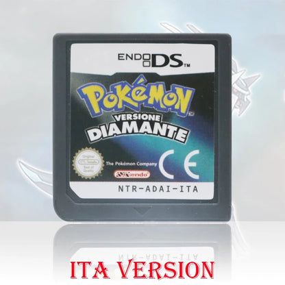NOE/ESP/ITA/FRA/USA/EUR/AUS Version Pokemon HeartGold SoulSilver Platinum Diamond PearlVideo Game Card For DS 2DS 3DS Console